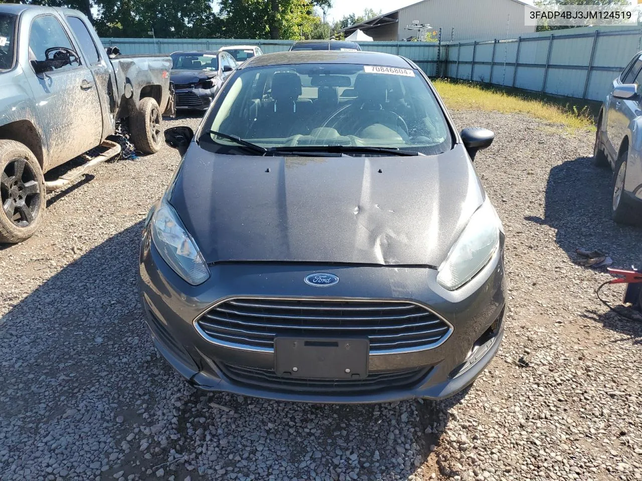 3FADP4BJ3JM124519 2018 Ford Fiesta Se