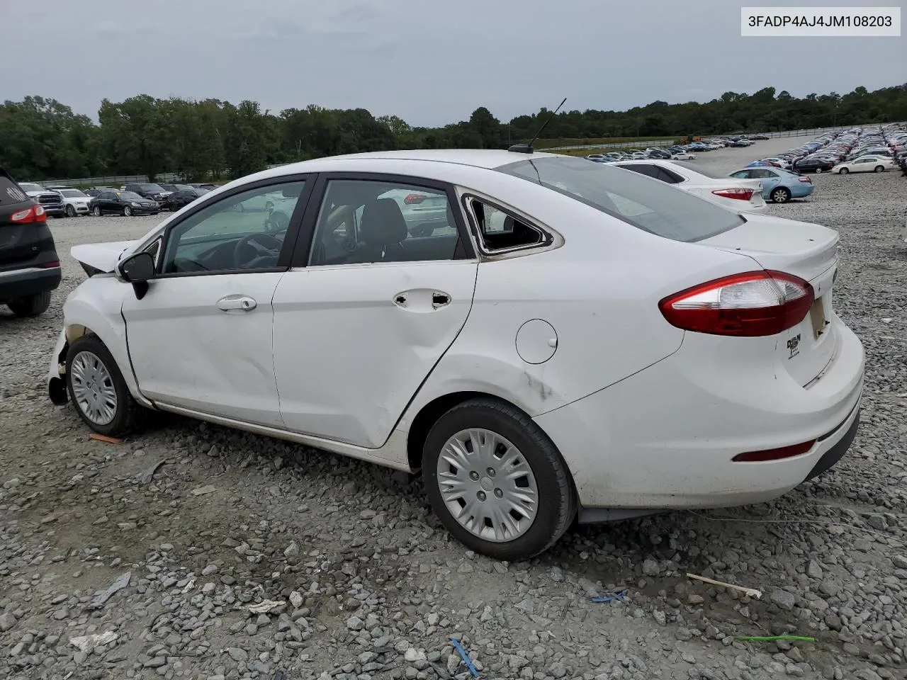 2018 Ford Fiesta S VIN: 3FADP4AJ4JM108203 Lot: 70972914