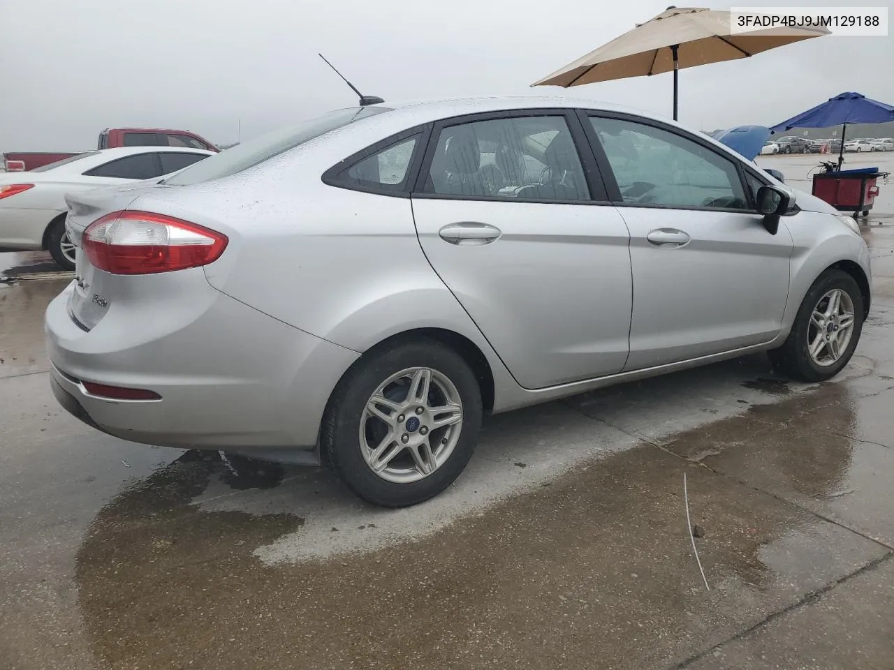 2018 Ford Fiesta Se VIN: 3FADP4BJ9JM129188 Lot: 71075324