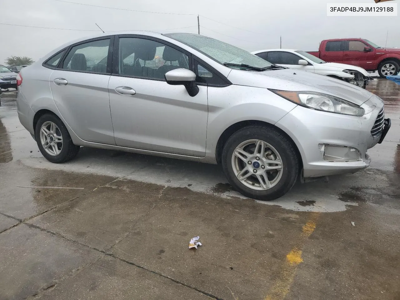 2018 Ford Fiesta Se VIN: 3FADP4BJ9JM129188 Lot: 71075324