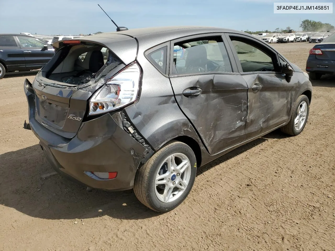 3FADP4EJ1JM145851 2018 Ford Fiesta Se