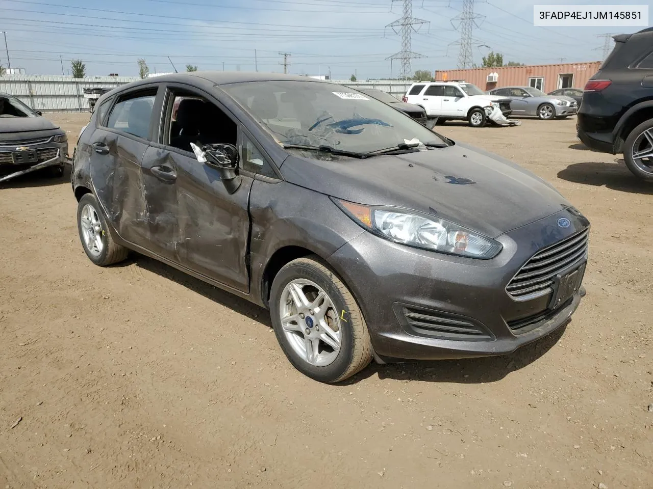 3FADP4EJ1JM145851 2018 Ford Fiesta Se