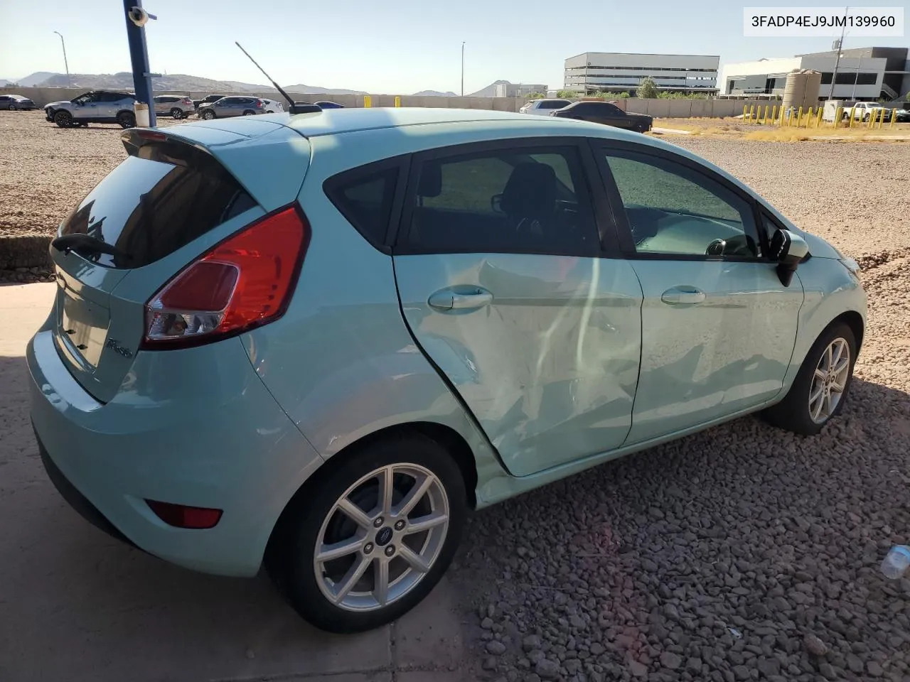 2018 Ford Fiesta Se VIN: 3FADP4EJ9JM139960 Lot: 71477064