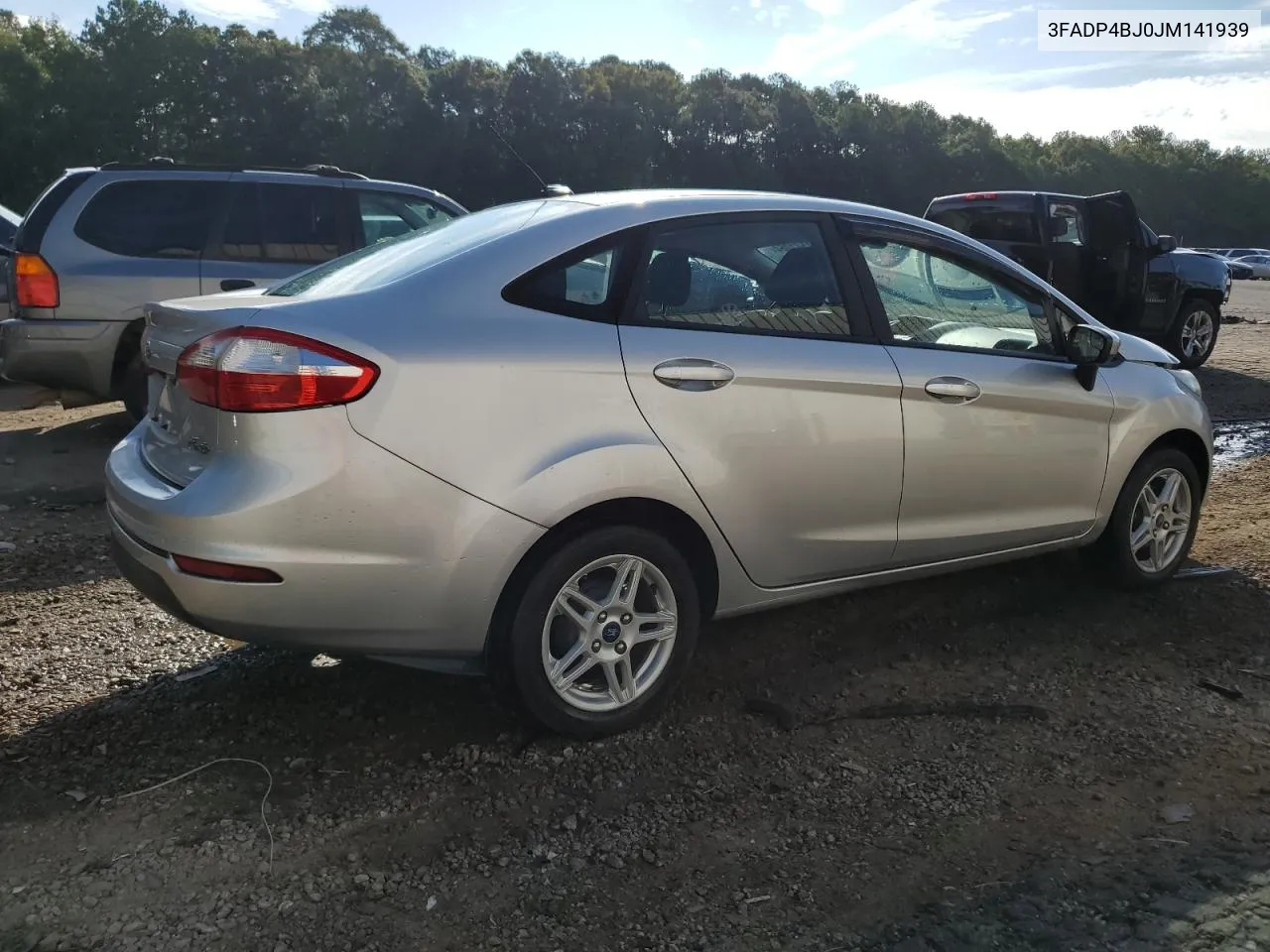 2018 Ford Fiesta Se VIN: 3FADP4BJ0JM141939 Lot: 71541064