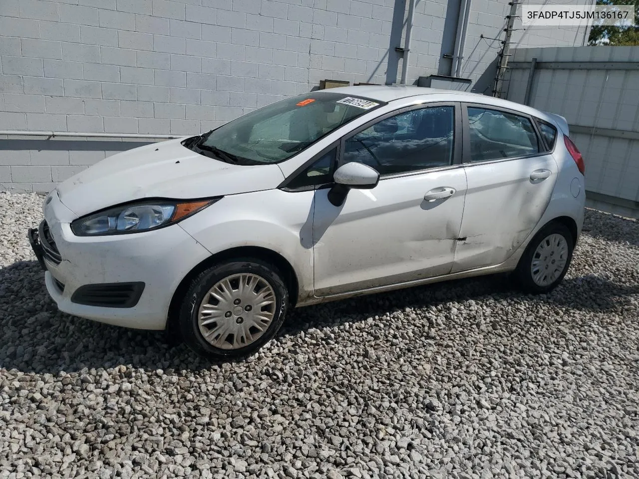 2018 Ford Fiesta S VIN: 3FADP4TJ5JM136167 Lot: 71766944