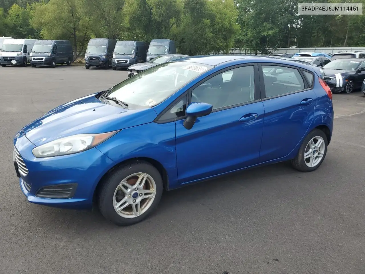 3FADP4EJ6JM114451 2018 Ford Fiesta Se