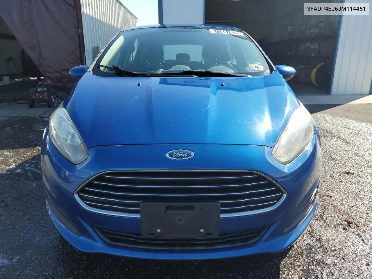3FADP4EJ6JM114451 2018 Ford Fiesta Se