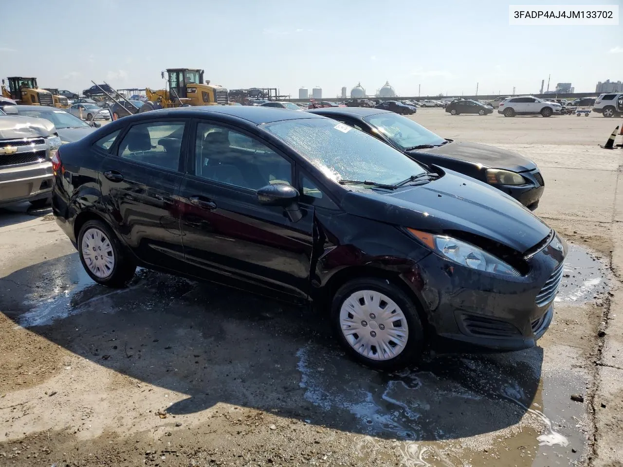 2018 Ford Fiesta S VIN: 3FADP4AJ4JM133702 Lot: 71968004