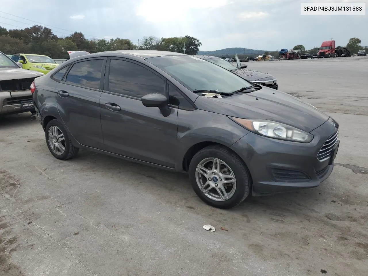 2018 Ford Fiesta Se VIN: 3FADP4BJ3JM131583 Lot: 72341654