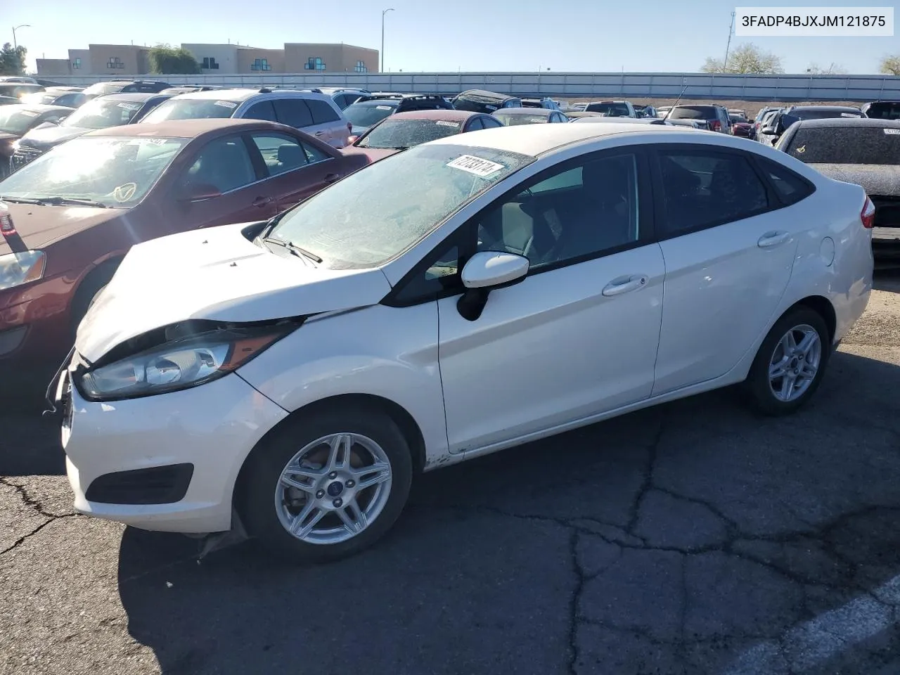 2018 Ford Fiesta Se VIN: 3FADP4BJXJM121875 Lot: 72733174