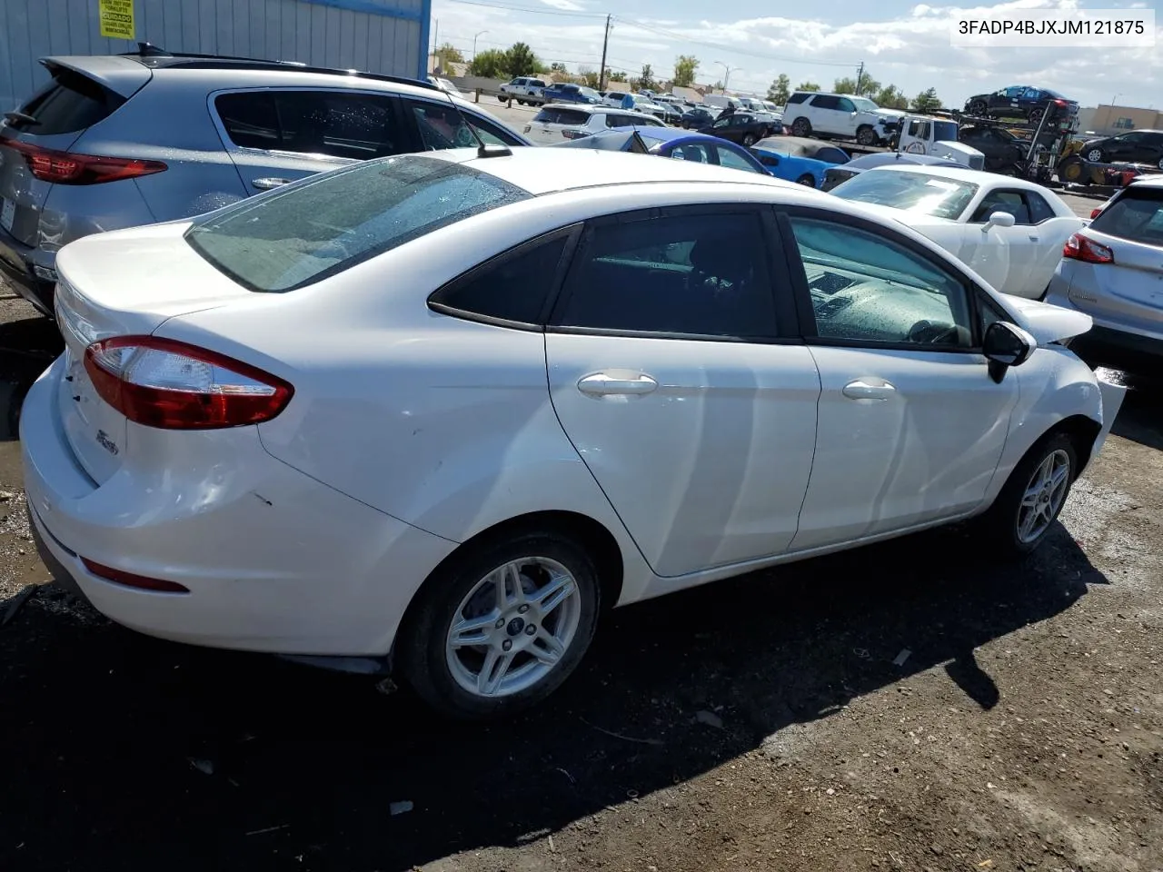 2018 Ford Fiesta Se VIN: 3FADP4BJXJM121875 Lot: 72733174