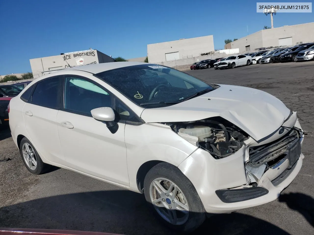 2018 Ford Fiesta Se VIN: 3FADP4BJXJM121875 Lot: 72733174