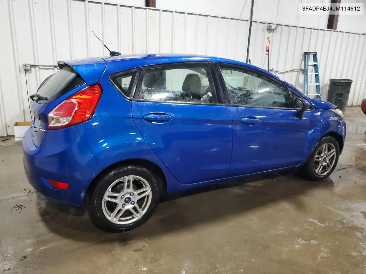 2018 Ford Fiesta Se VIN: 3FADP4EJ4JM114612 Lot: 72985894