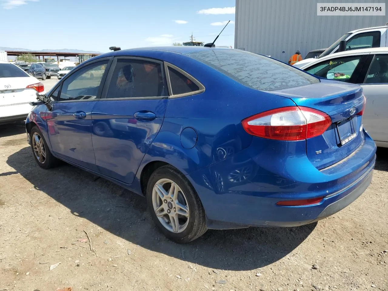 2018 Ford Fiesta Se VIN: 3FADP4BJ6JM147194 Lot: 73808394