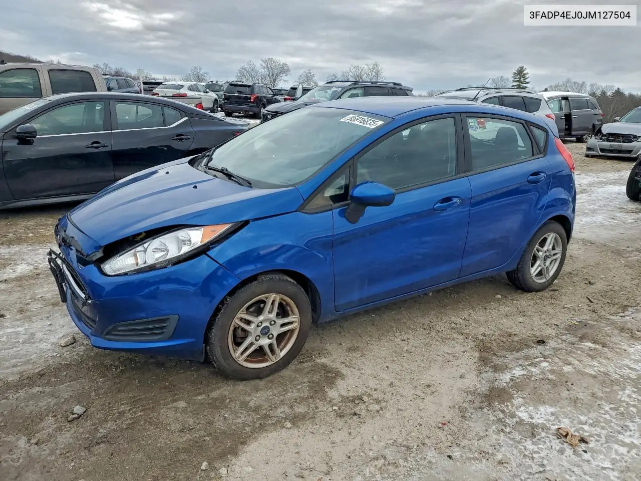 3FADP4EJ0JM127504 2018 Ford Fiesta Se