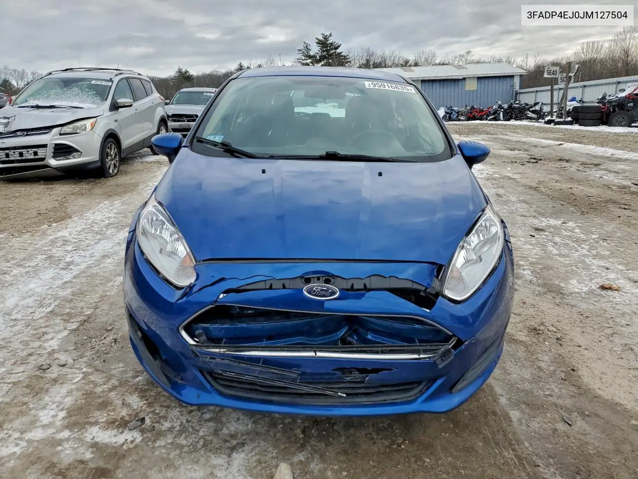 3FADP4EJ0JM127504 2018 Ford Fiesta Se
