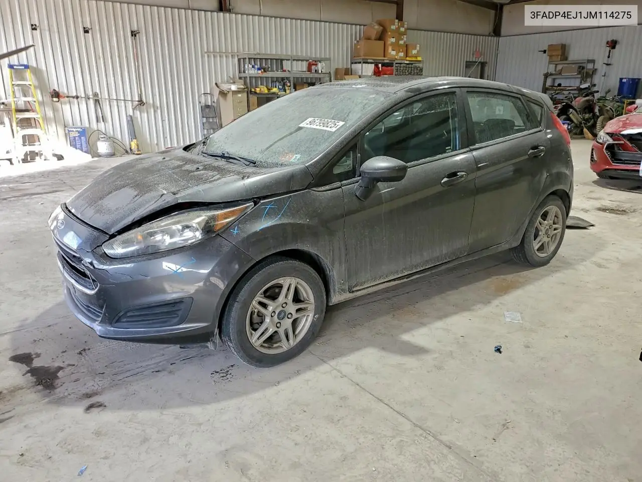 3FADP4EJ1JM114275 2018 Ford Fiesta Se