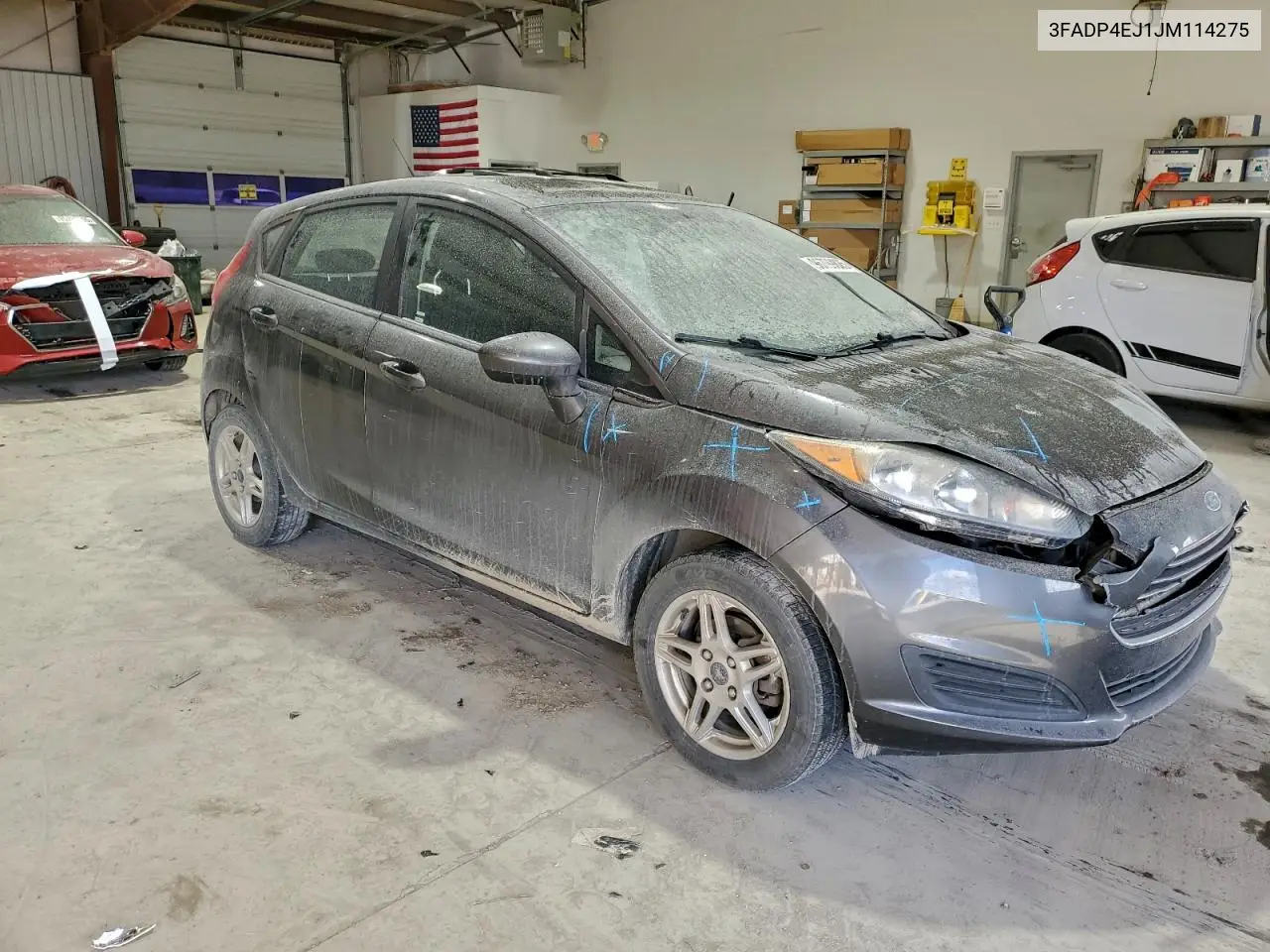 3FADP4EJ1JM114275 2018 Ford Fiesta Se