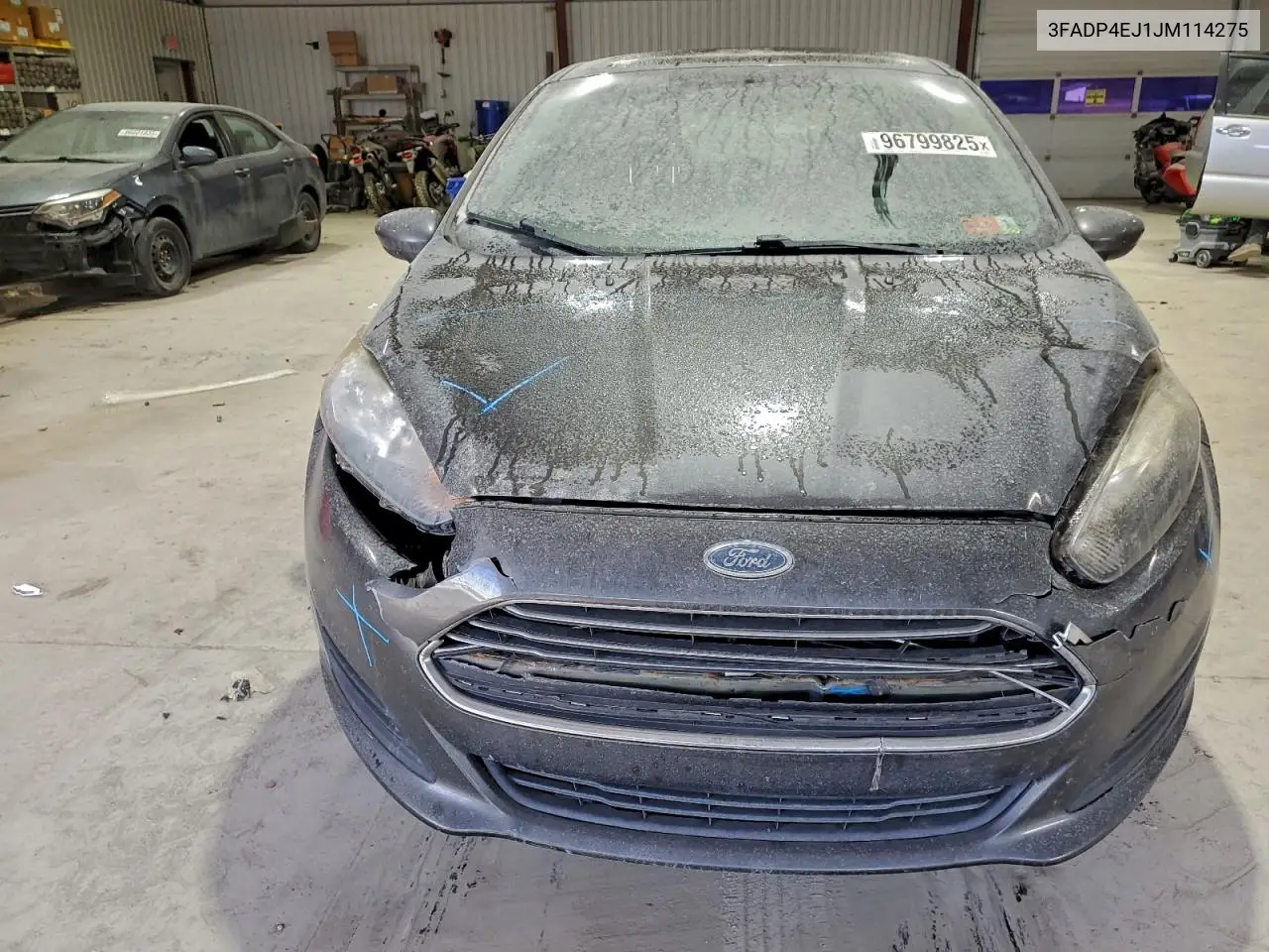 3FADP4EJ1JM114275 2018 Ford Fiesta Se