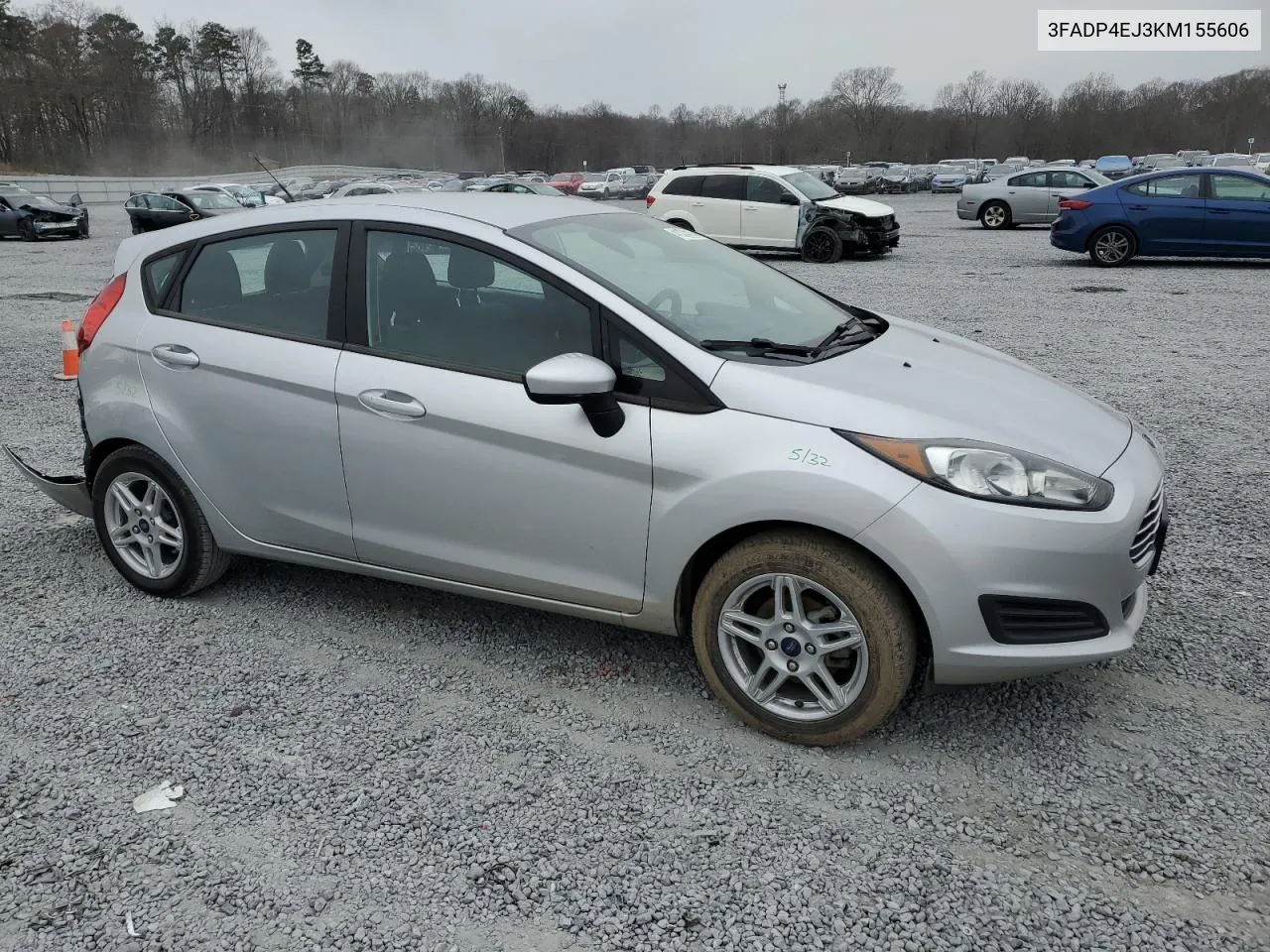 3FADP4EJ3KM155606 2019 Ford Fiesta Se