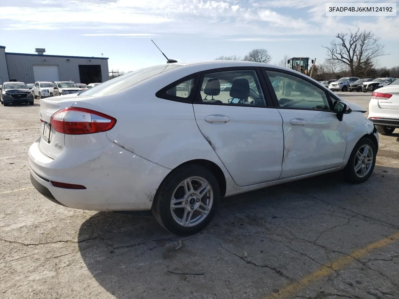 2019 Ford Fiesta Se VIN: 3FADP4BJ6KM124192 Lot: 45298144