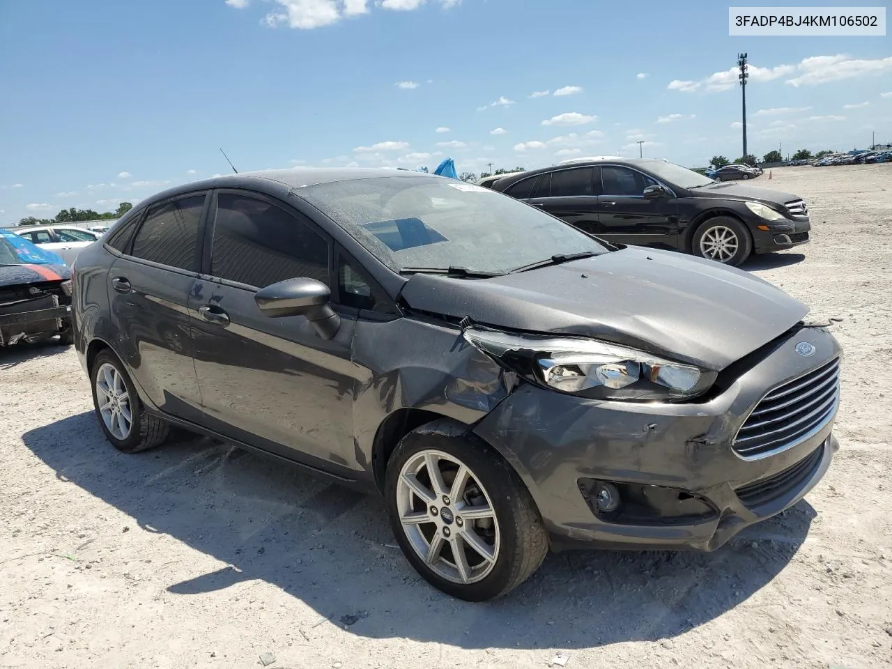 2019 Ford Fiesta Se VIN: 3FADP4BJ4KM106502 Lot: 47129384