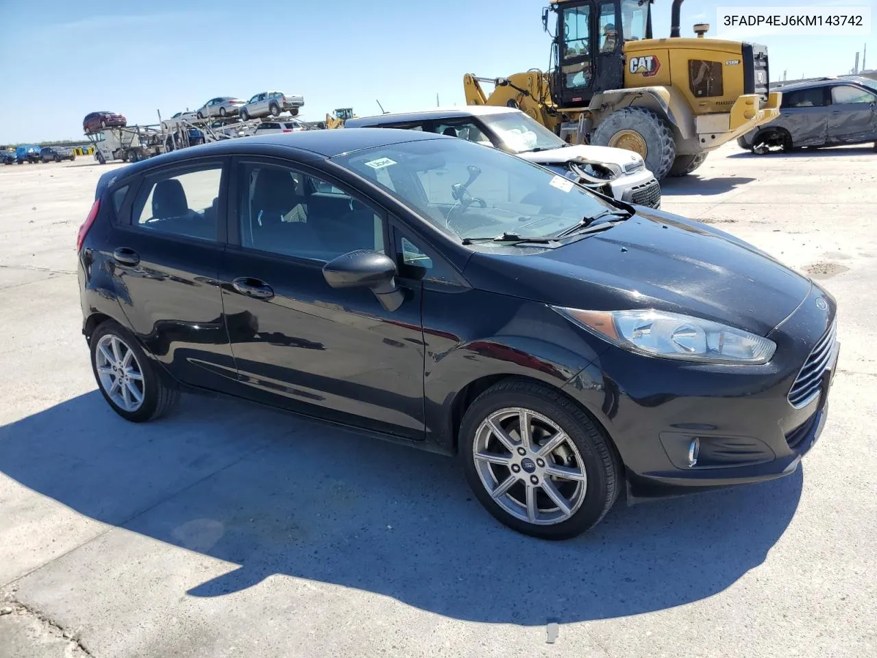 2019 Ford Fiesta Se VIN: 3FADP4EJ6KM143742 Lot: 47342744