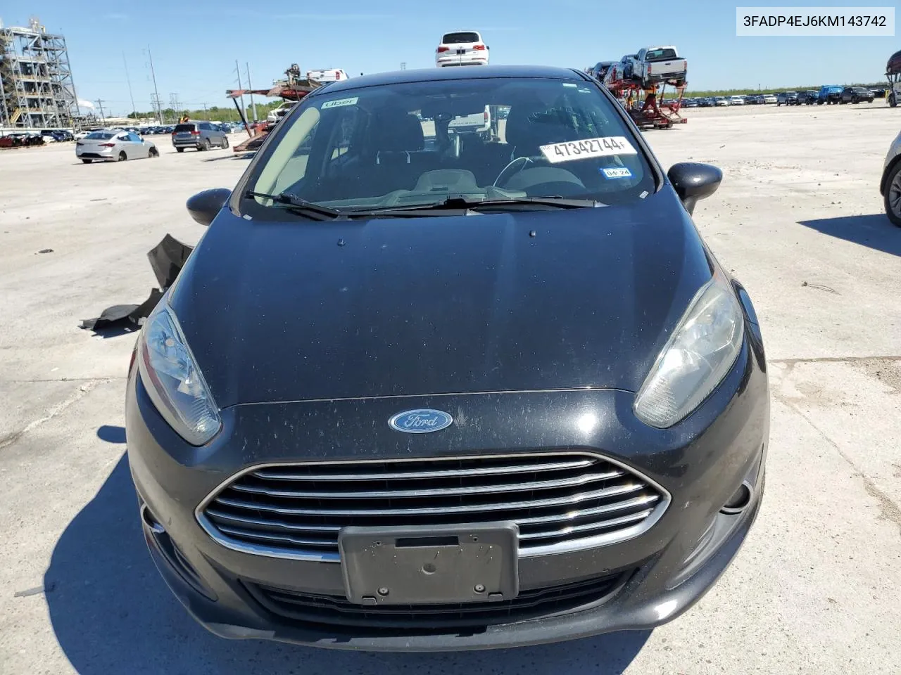 3FADP4EJ6KM143742 2019 Ford Fiesta Se