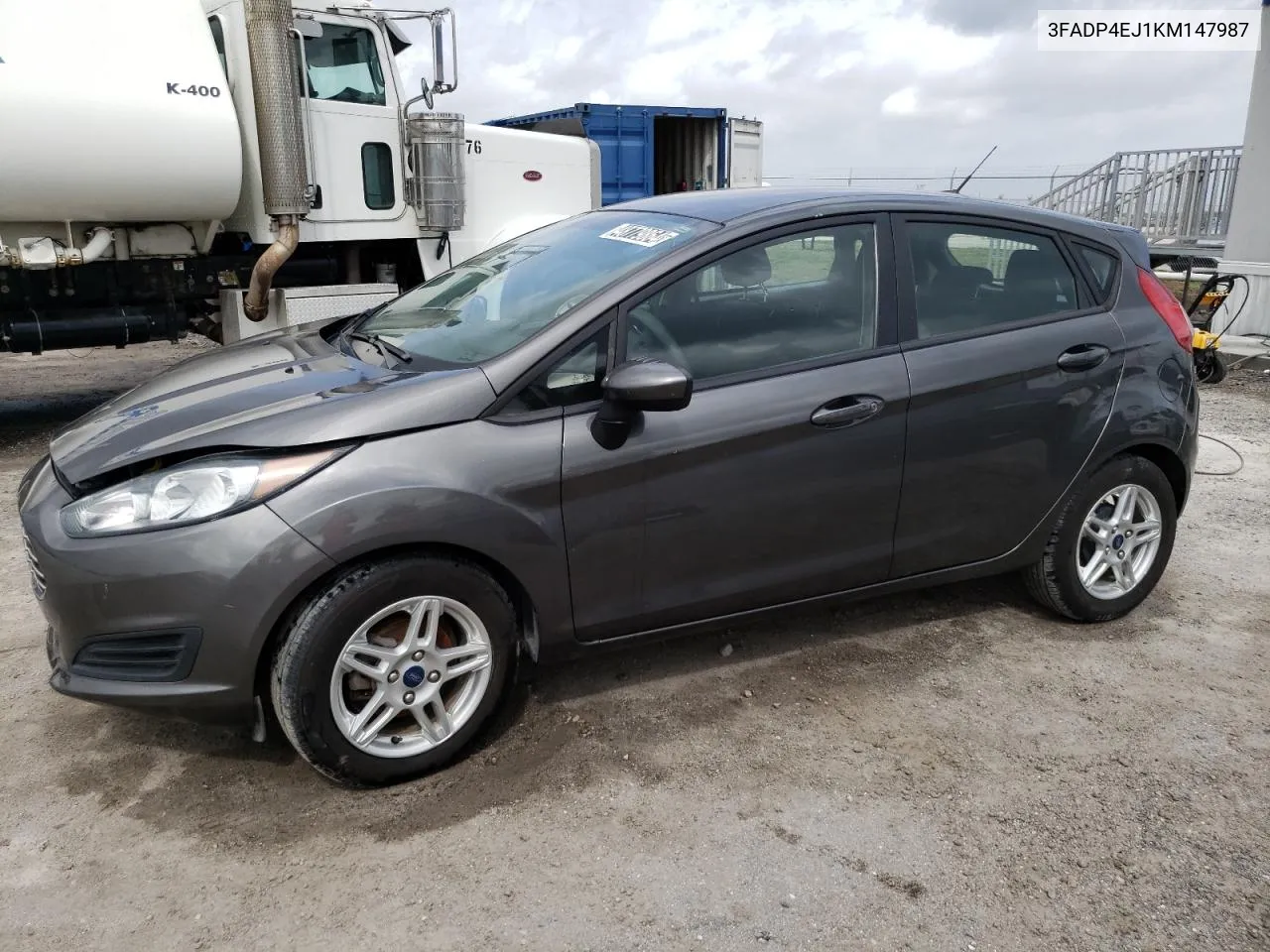 2019 Ford Fiesta Se VIN: 3FADP4EJ1KM147987 Lot: 48779864