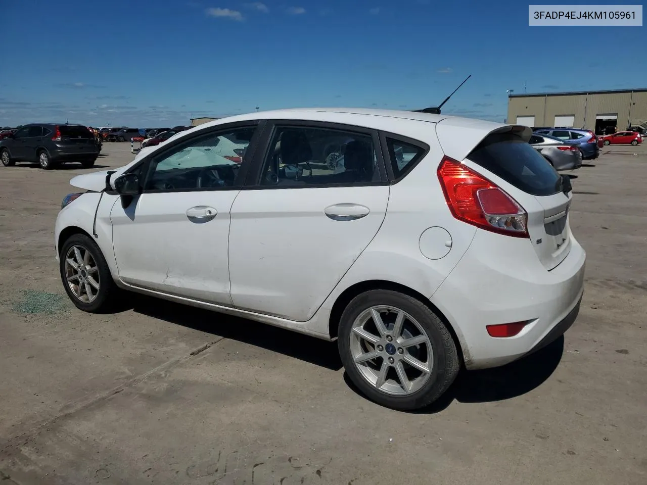 2019 Ford Fiesta Se VIN: 3FADP4EJ4KM105961 Lot: 49143674