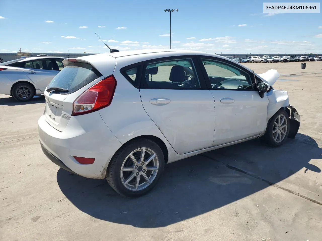 2019 Ford Fiesta Se VIN: 3FADP4EJ4KM105961 Lot: 49143674