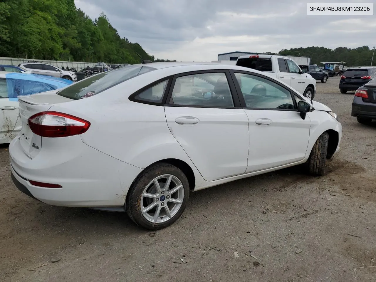 2019 Ford Fiesta Se VIN: 3FADP4BJ8KM123206 Lot: 50685854