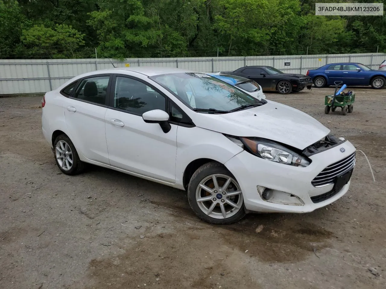 2019 Ford Fiesta Se VIN: 3FADP4BJ8KM123206 Lot: 50685854