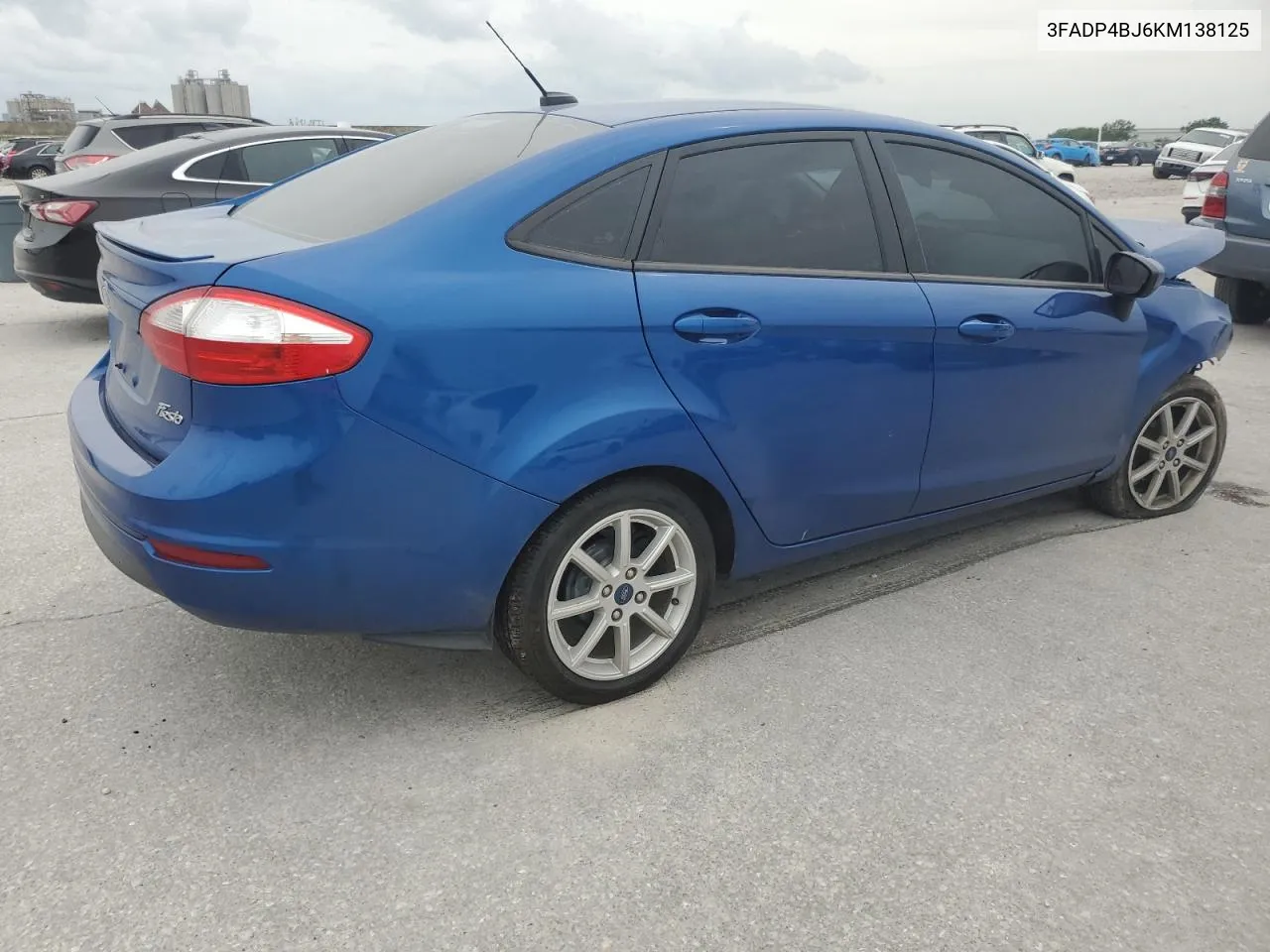 2019 Ford Fiesta Se VIN: 3FADP4BJ6KM138125 Lot: 51564594