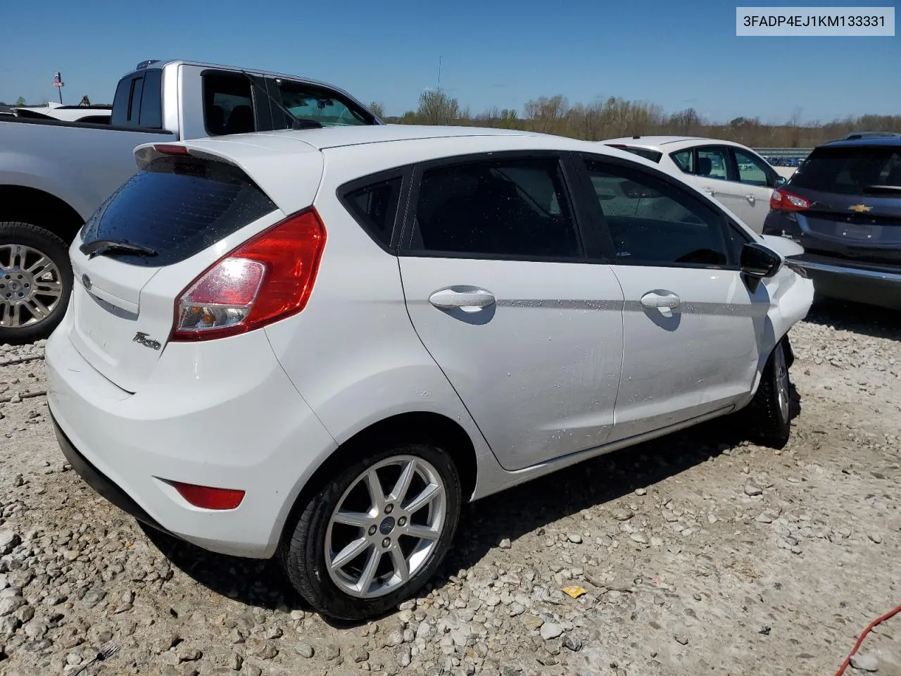 2019 Ford Fiesta Se VIN: 3FADP4EJ1KM133331 Lot: 51592684