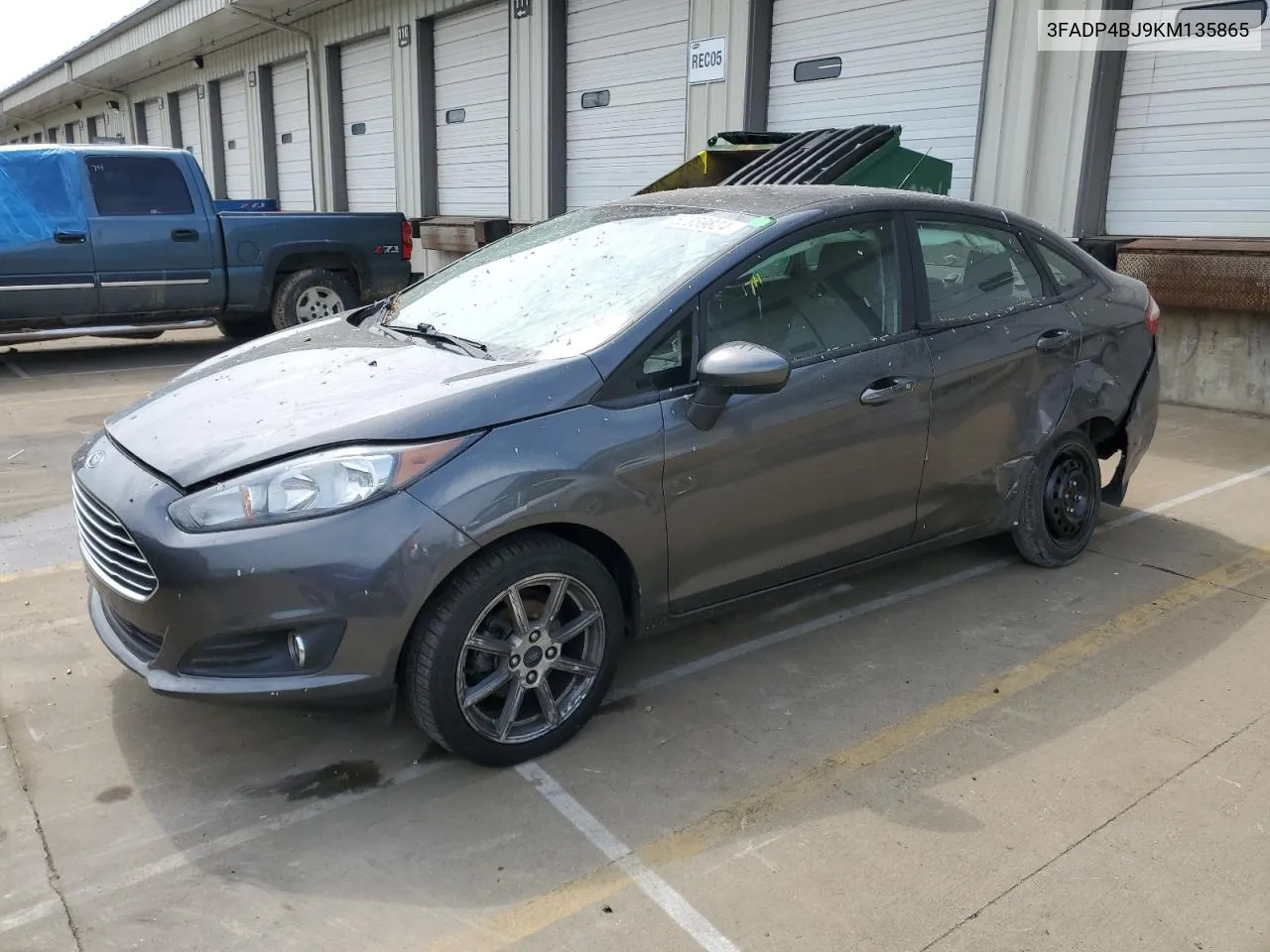 2019 Ford Fiesta Se VIN: 3FADP4BJ9KM135865 Lot: 52359824