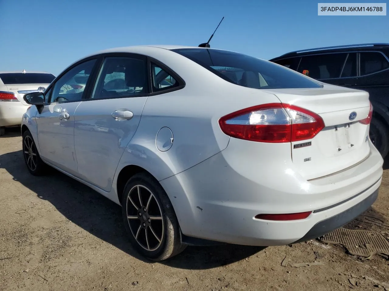 2019 Ford Fiesta Se VIN: 3FADP4BJ6KM146788 Lot: 52672564