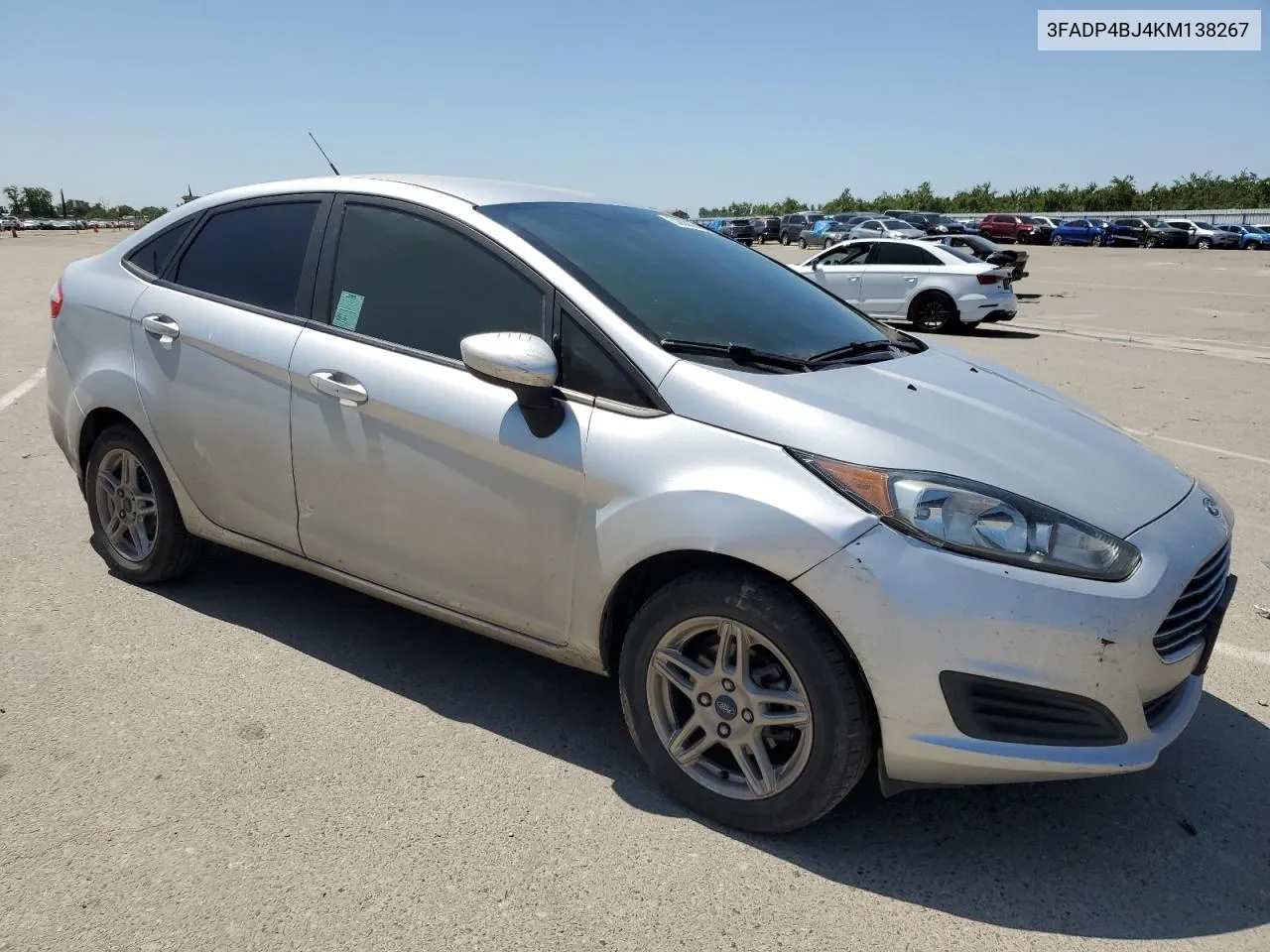 2019 Ford Fiesta Se VIN: 3FADP4BJ4KM138267 Lot: 52886814