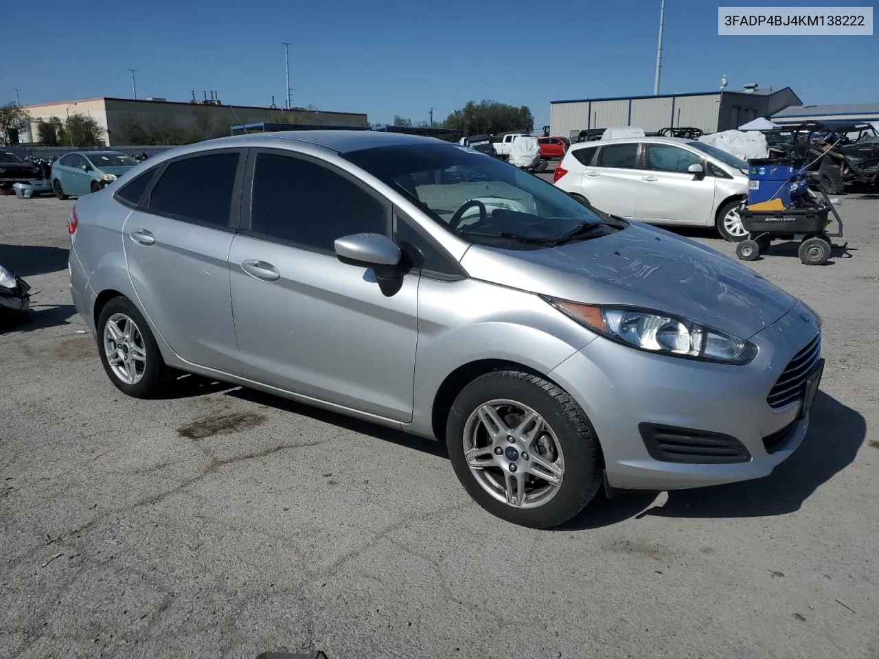 2019 Ford Fiesta Se VIN: 3FADP4BJ4KM138222 Lot: 53345014