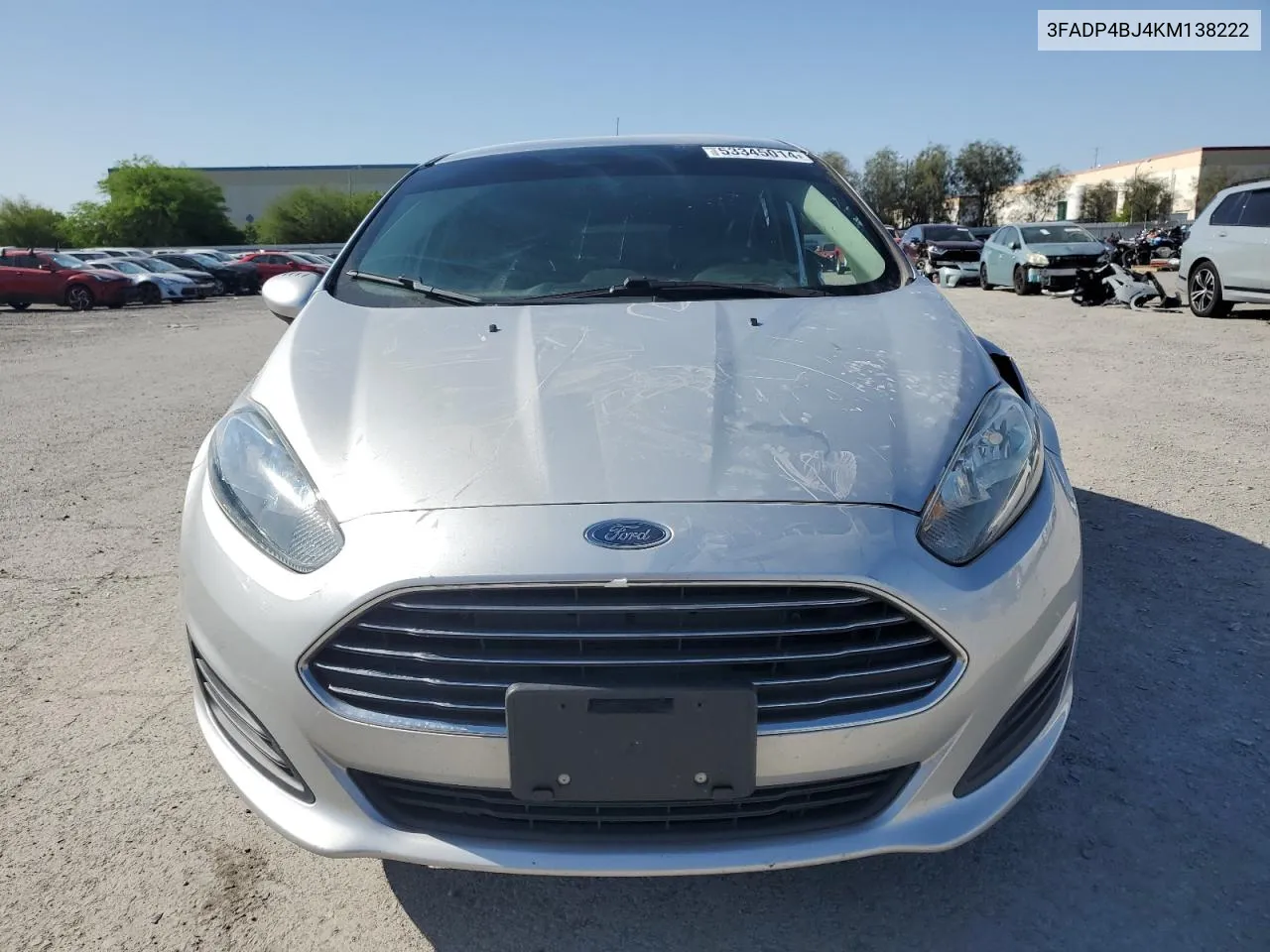 2019 Ford Fiesta Se VIN: 3FADP4BJ4KM138222 Lot: 53345014