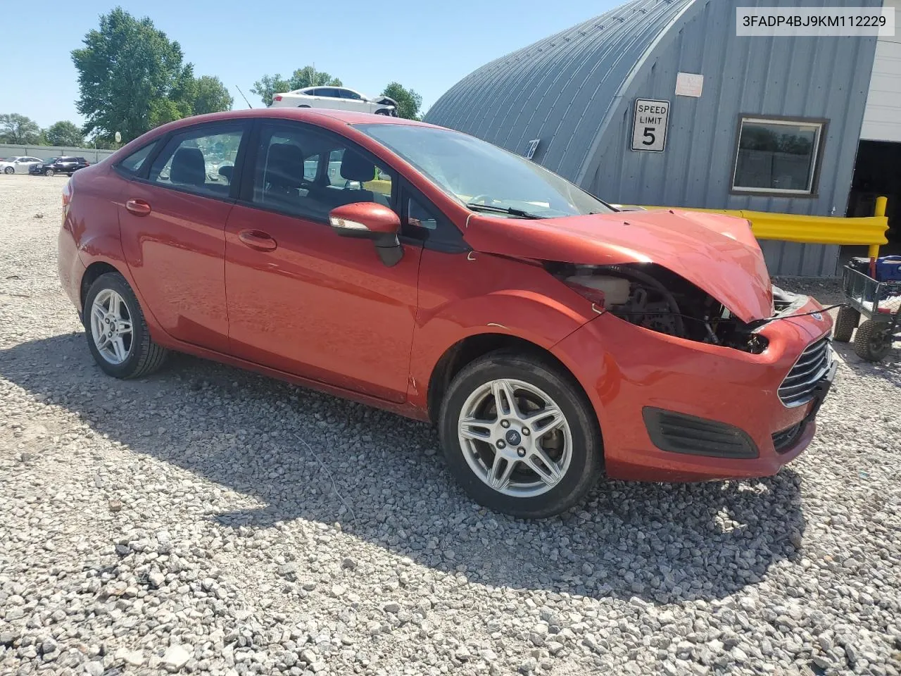 2019 Ford Fiesta Se VIN: 3FADP4BJ9KM112229 Lot: 53952034