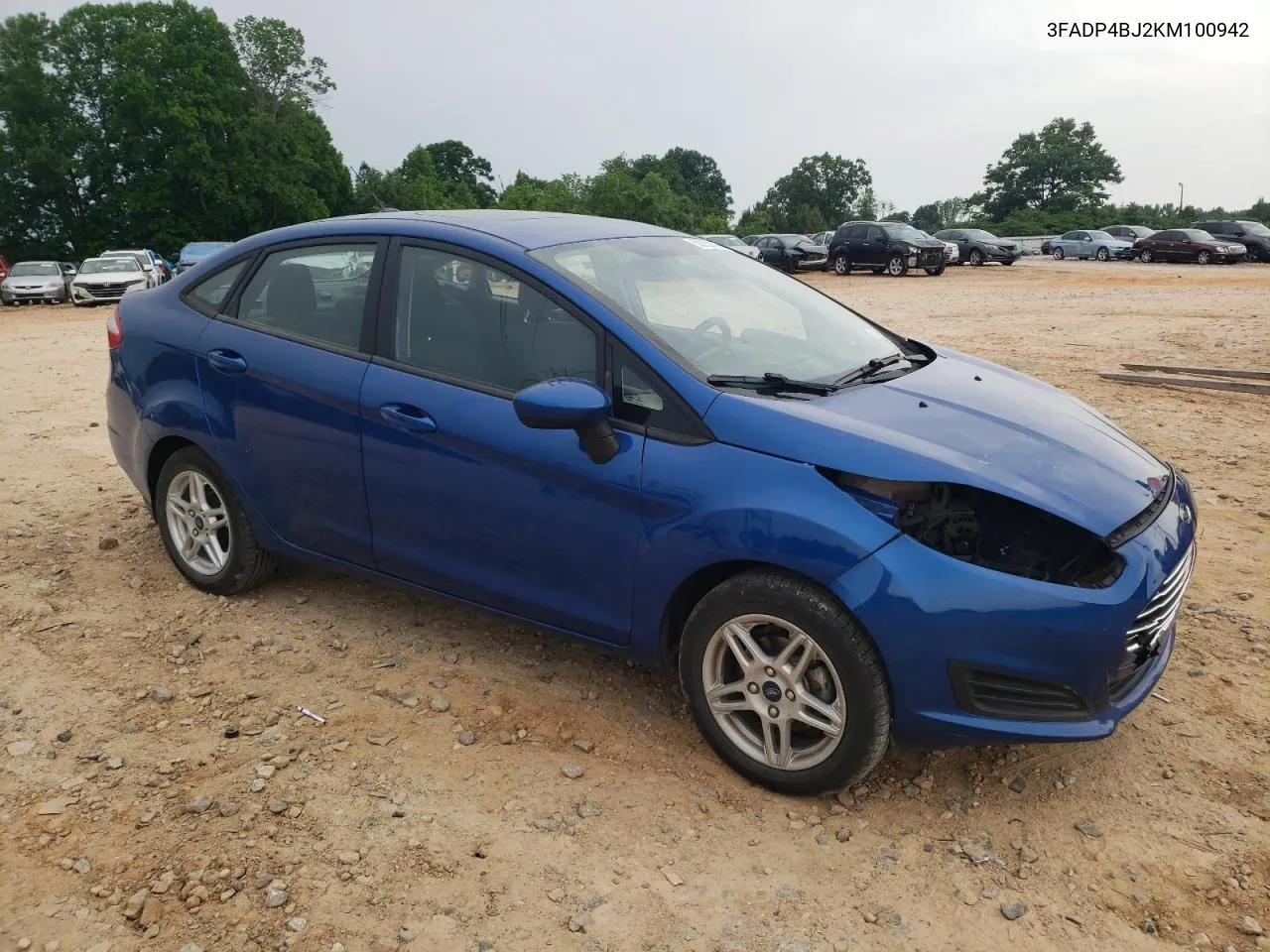 3FADP4BJ2KM100942 2019 Ford Fiesta Se