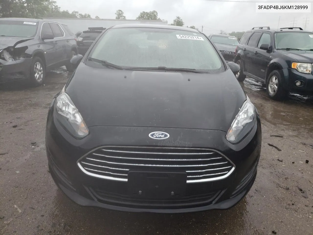 2019 Ford Fiesta Se VIN: 3FADP4BJ6KM128999 Lot: 54225214