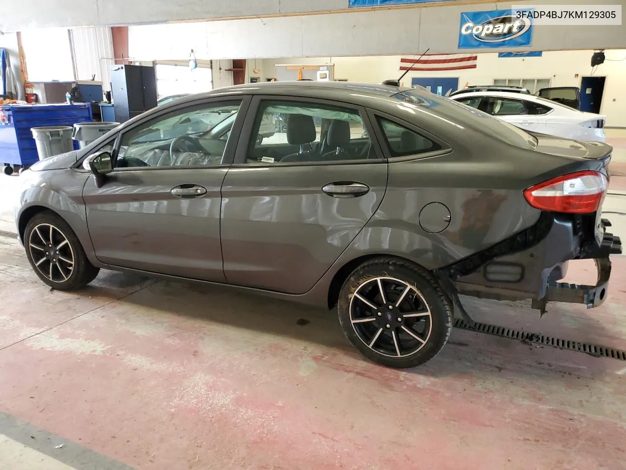 2019 Ford Fiesta Se VIN: 3FADP4BJ7KM129305 Lot: 54321884