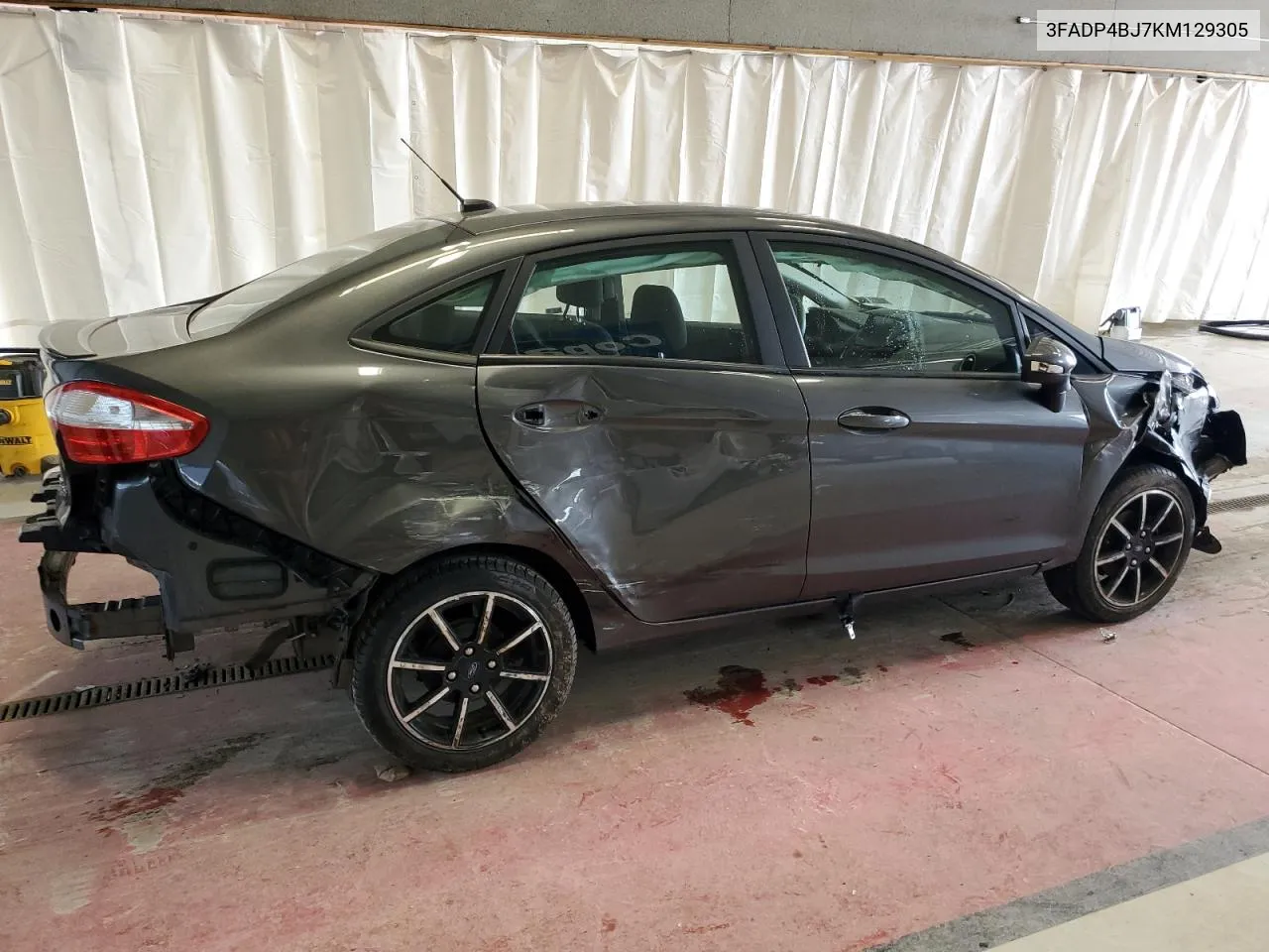 2019 Ford Fiesta Se VIN: 3FADP4BJ7KM129305 Lot: 54321884