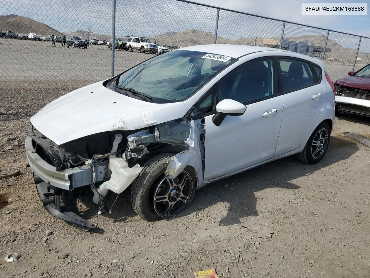 3FADP4EJ2KM163888 2019 Ford Fiesta Se