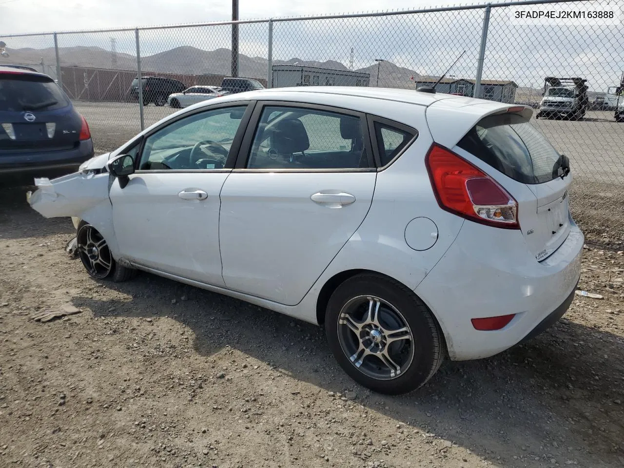 2019 Ford Fiesta Se VIN: 3FADP4EJ2KM163888 Lot: 54503904