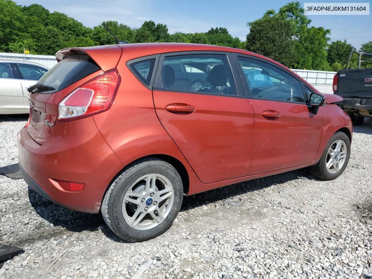 2019 Ford Fiesta Se VIN: 3FADP4EJ0KM131604 Lot: 54888134