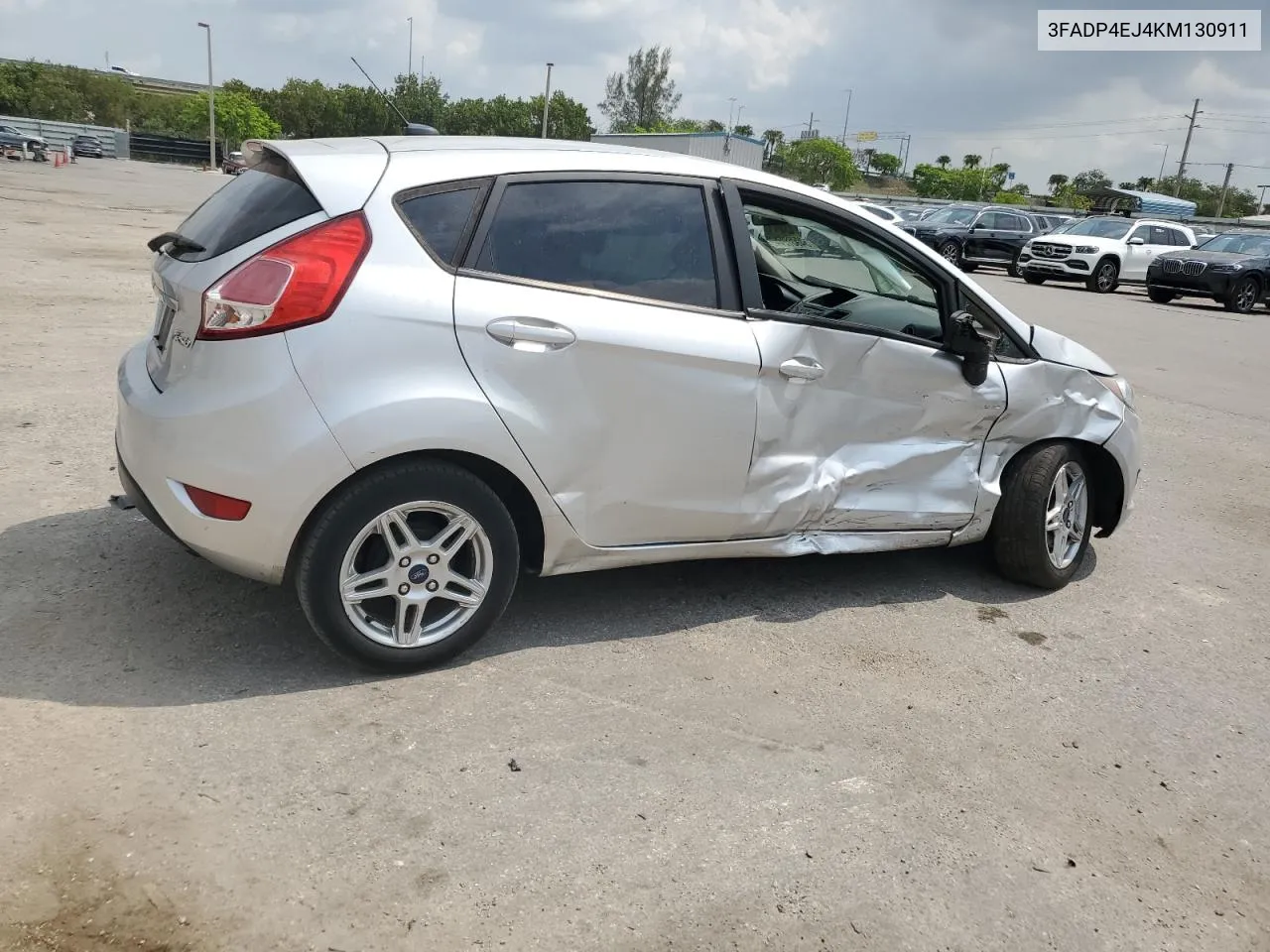 2019 Ford Fiesta Se VIN: 3FADP4EJ4KM130911 Lot: 54931244