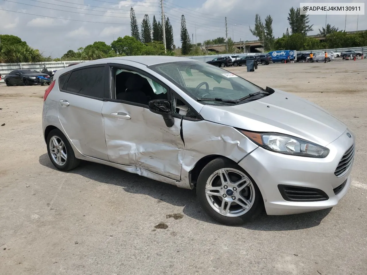 2019 Ford Fiesta Se VIN: 3FADP4EJ4KM130911 Lot: 54931244